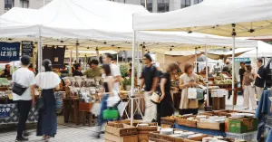 皆でマルシェイベント成功！